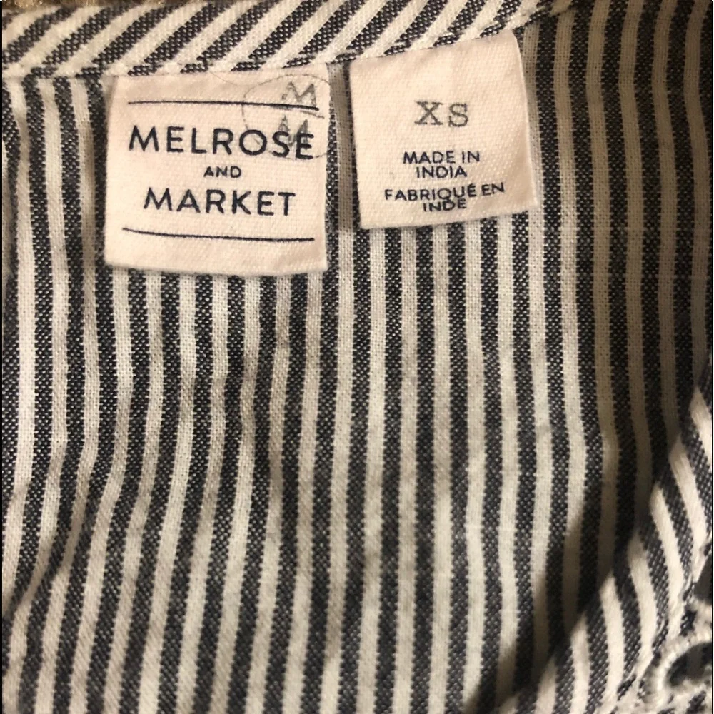 NEW Melrose & Market Long-sleeved Top with Ruffles